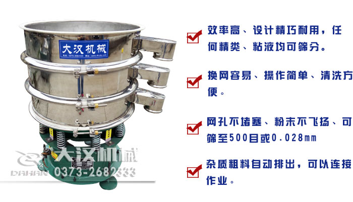 600mm兩層振動篩特點(diǎn) 600mm兩層振動篩特點(diǎn)